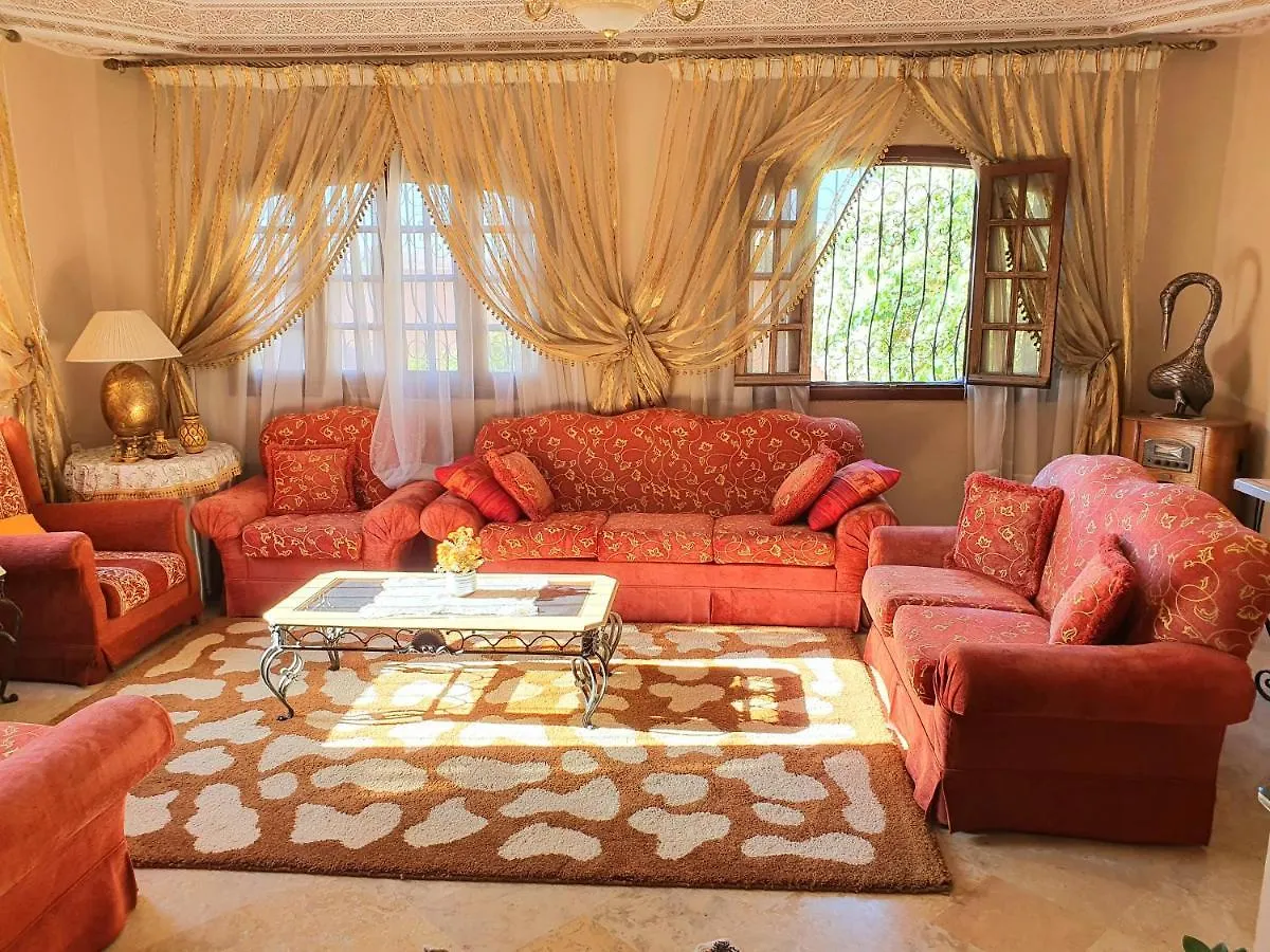Apartamento Oranger Family House City Center, Private Large House, Terasse Garden View, Free Parking Marrakesh