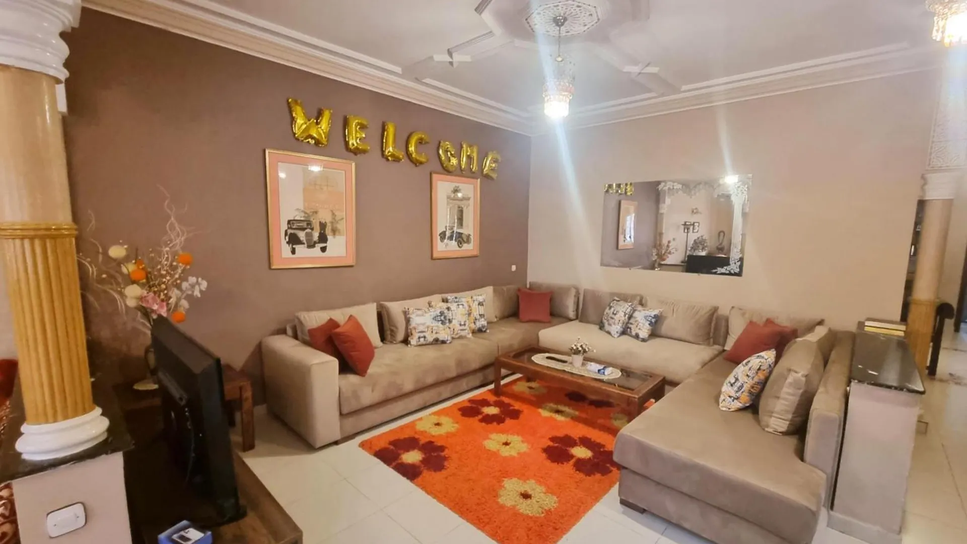 Oranger Family House City Center, Private Large House, Terasse Garden View, Free Parking Marrakesh Morocco