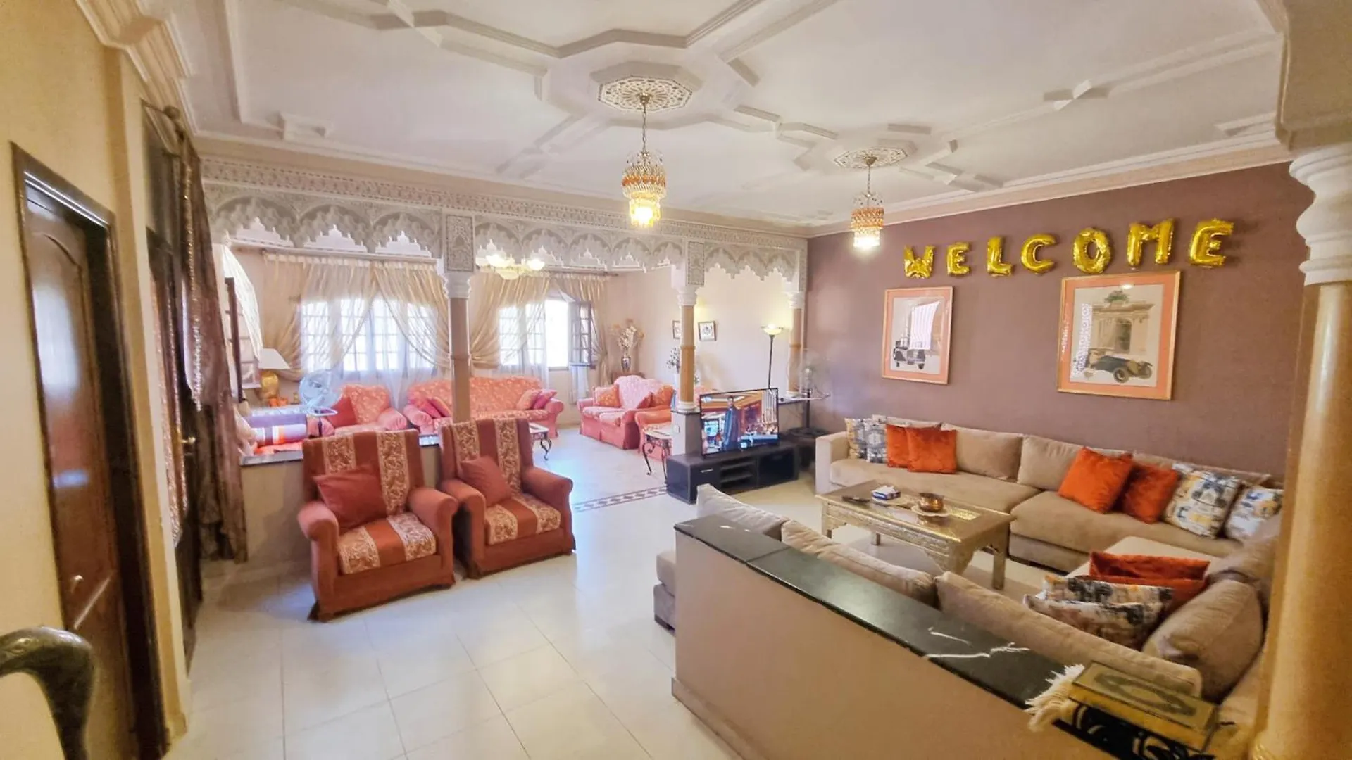 Apartment Oranger Family House City Center, Private Large House, Terasse Garden View, Free Parking Marrakesh