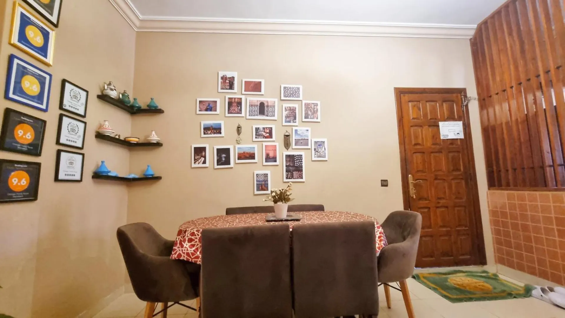Oranger Family House City Center, Private Large House, Terasse Garden View, Free Parking Marrakesh Appartement