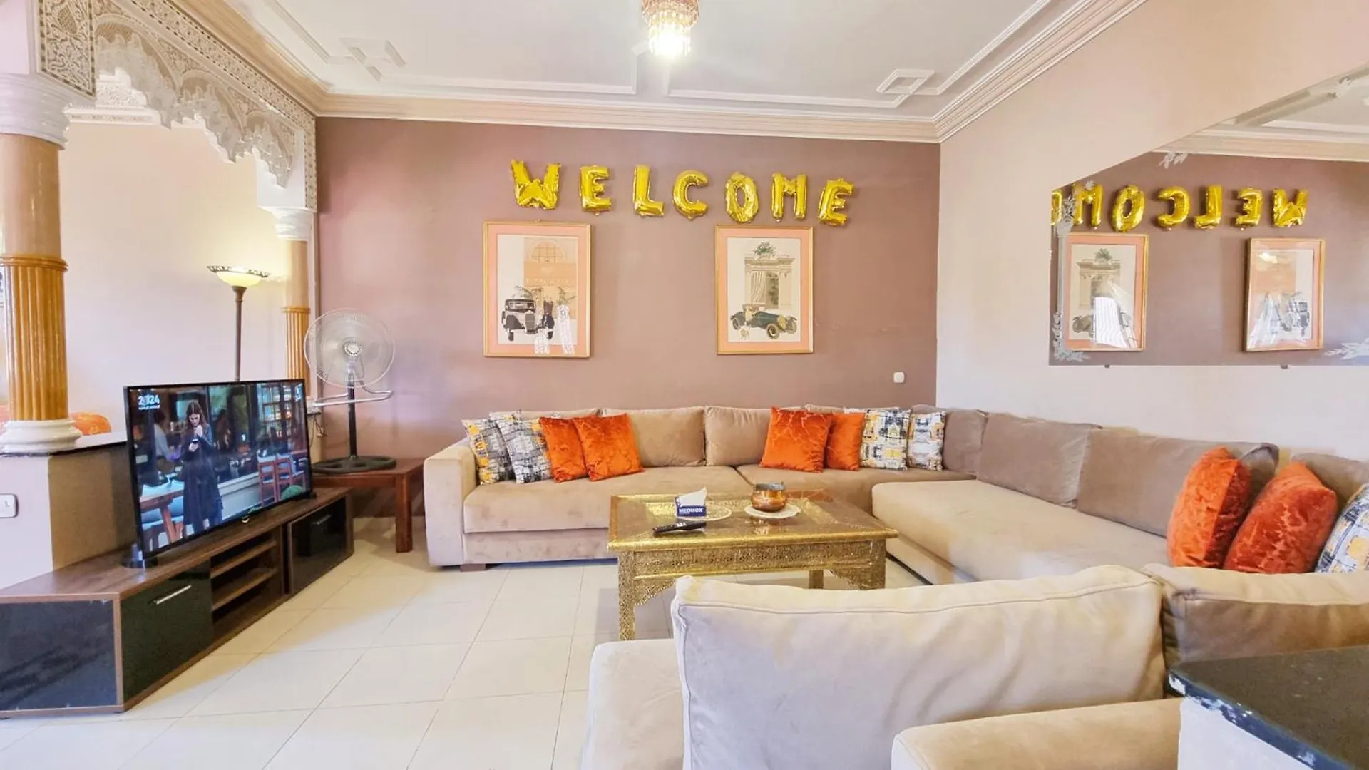 Apartment Oranger Family House City Center, Private Large House, Terasse Garden View, Free Parking Marrakesh Morocco