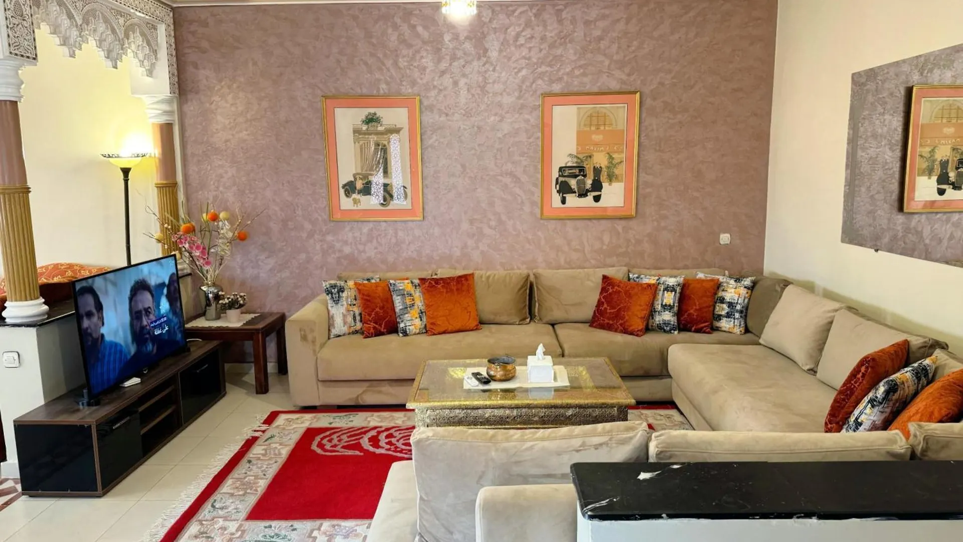 Oranger Family House City Center, Private Large House, Terasse Garden View, Free Parking Marrakesh 0*,